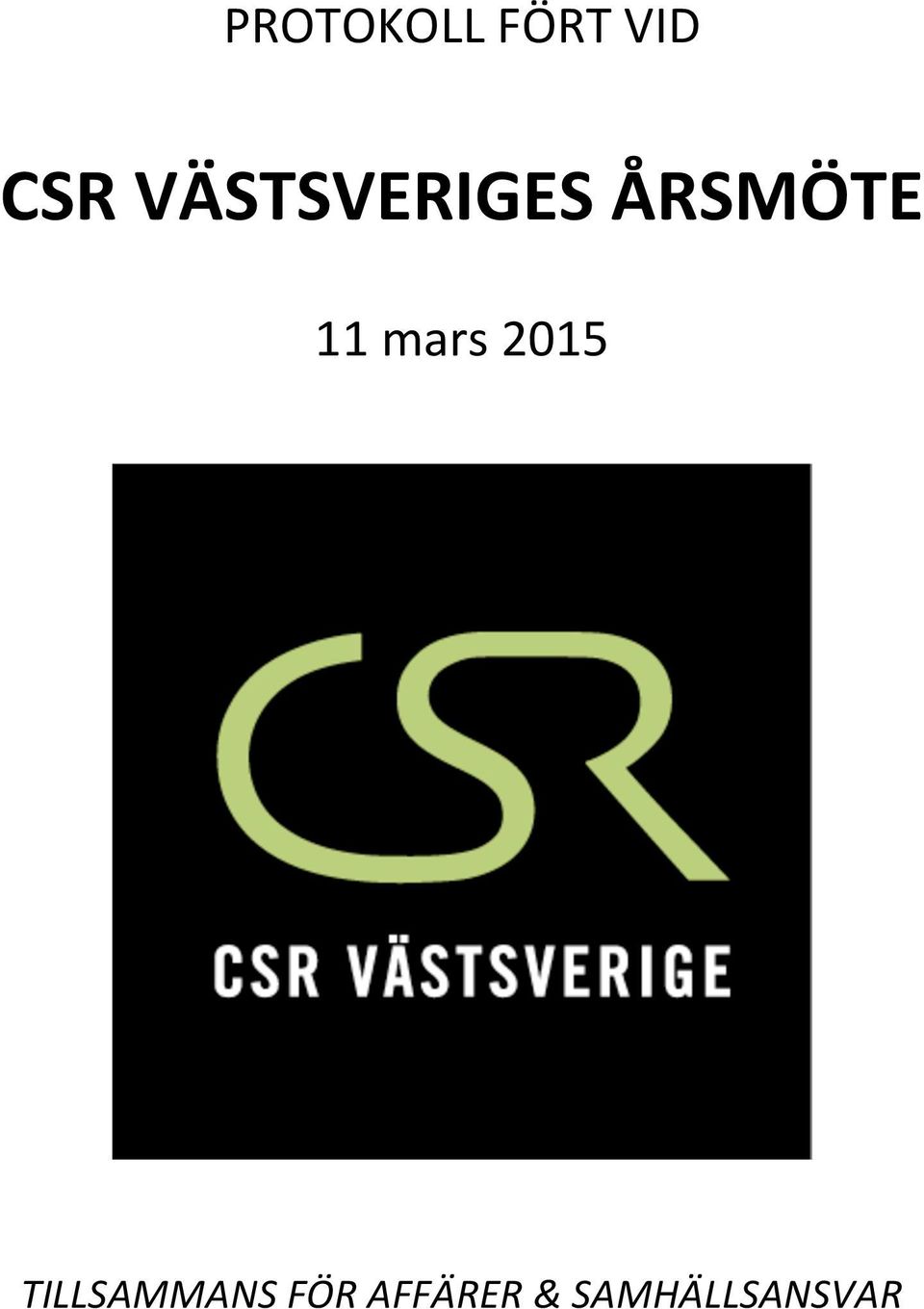 mars 2015 TILLSAMMANS