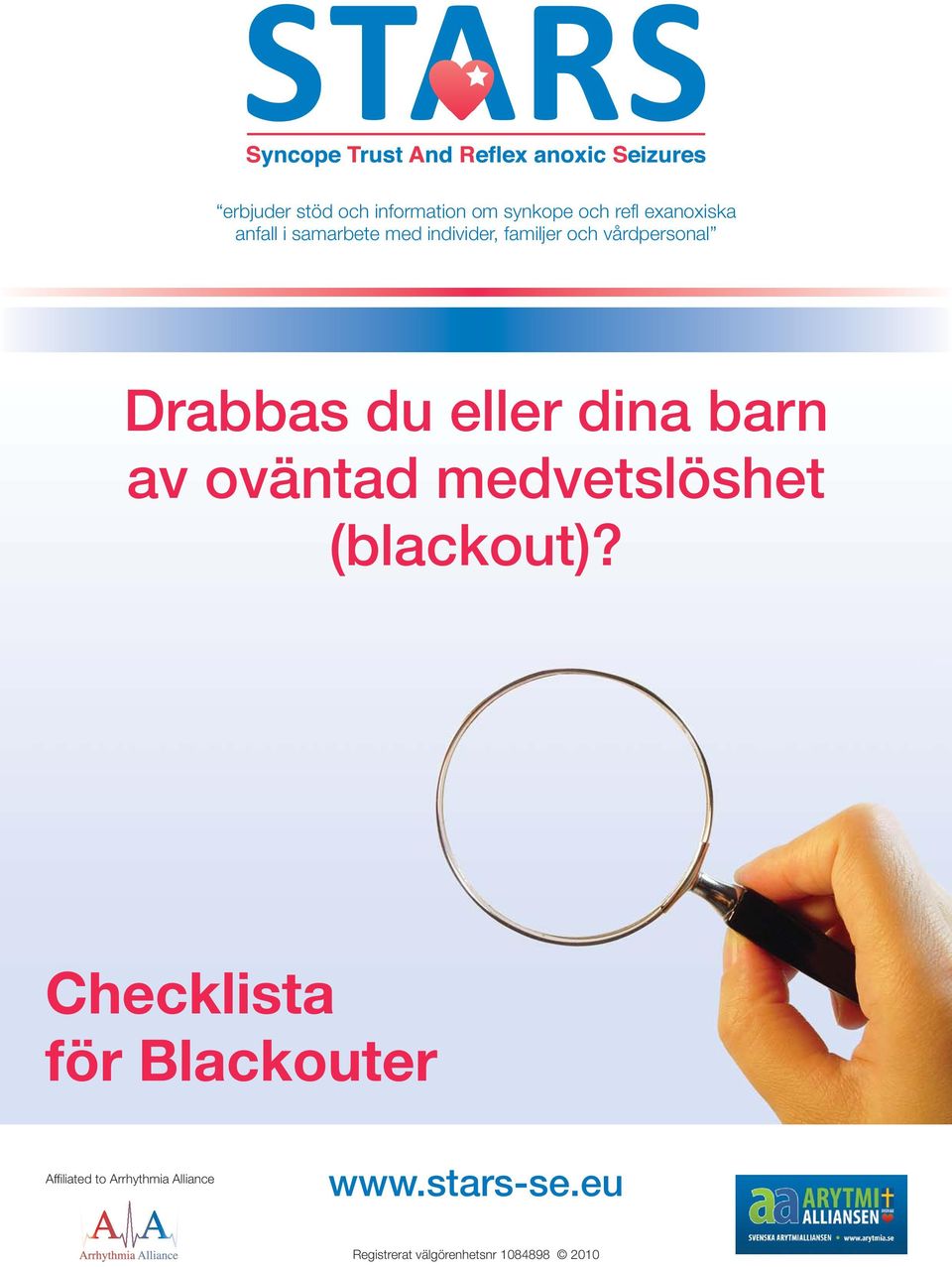 dina barn av oväntad medvetslöshet (blackout)?