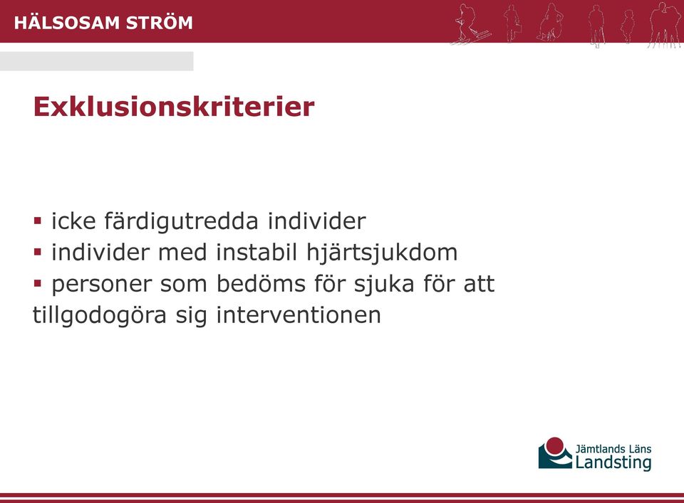 hjärtsjukdom personer som bedöms för