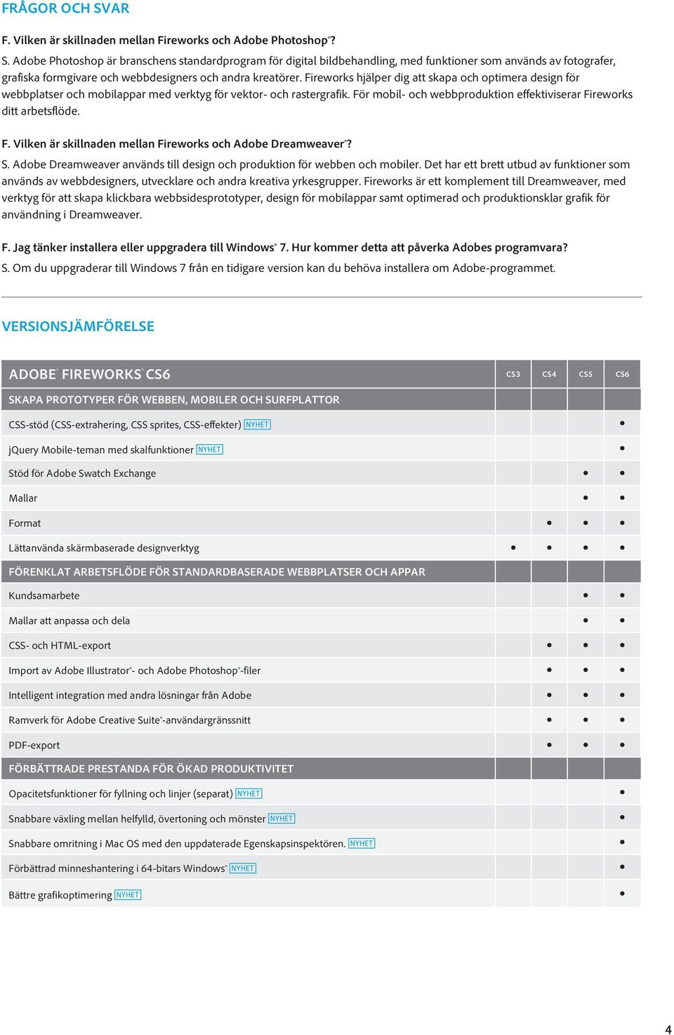 S. Adobe Dreamweaver används till design och produktion för webben och mobiler. Det har ett brett utbud av funktioner som används av webbdesigners, utvecklare och andra kreativa yrkesgrupper.