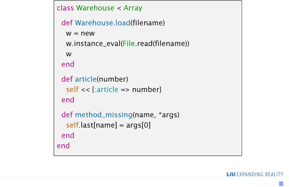 read(filename)) w def article(number) self <<