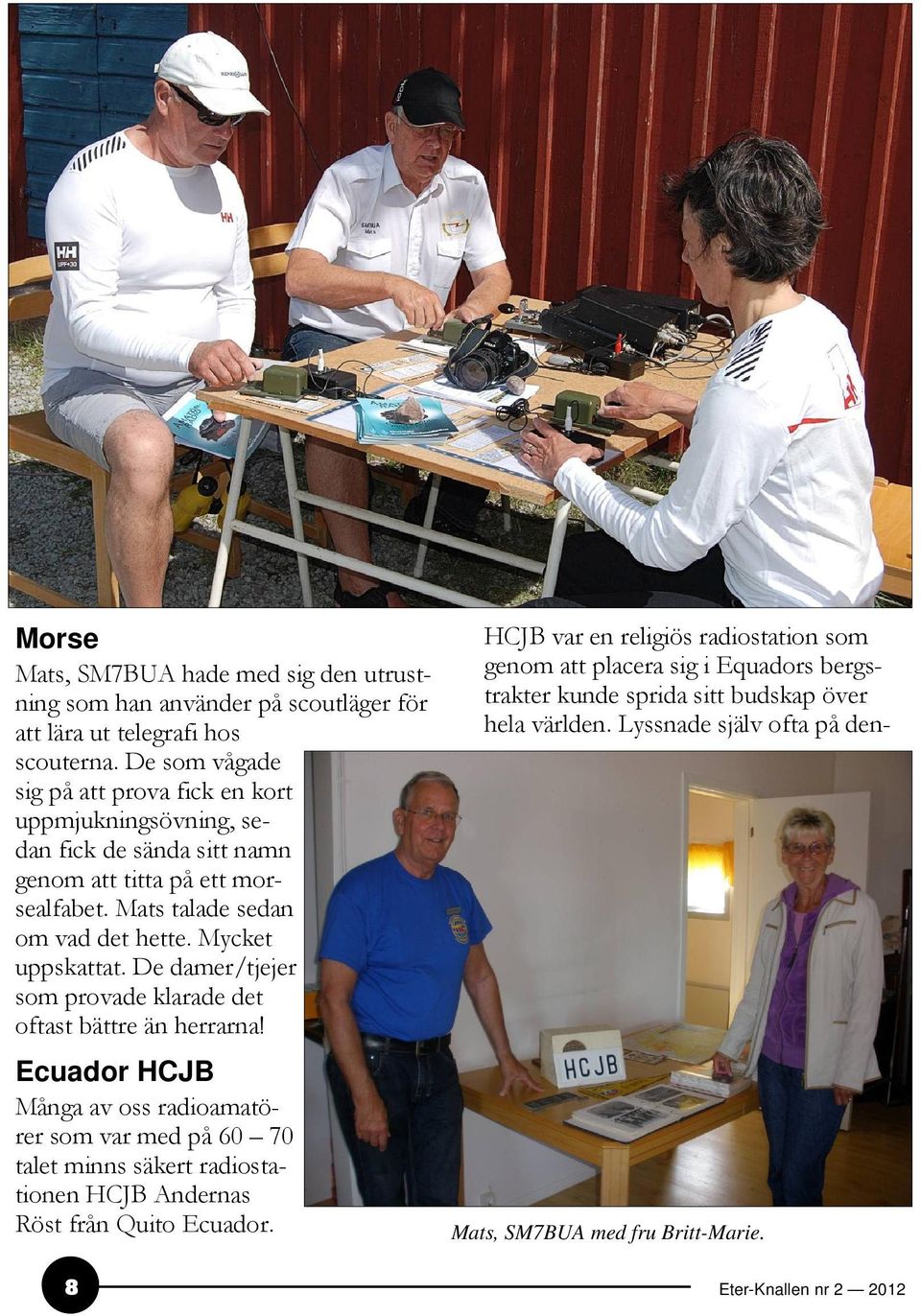 Mycket uppskattat. De damer/tjejer som provade klarade det oftast bättre än herrarna!