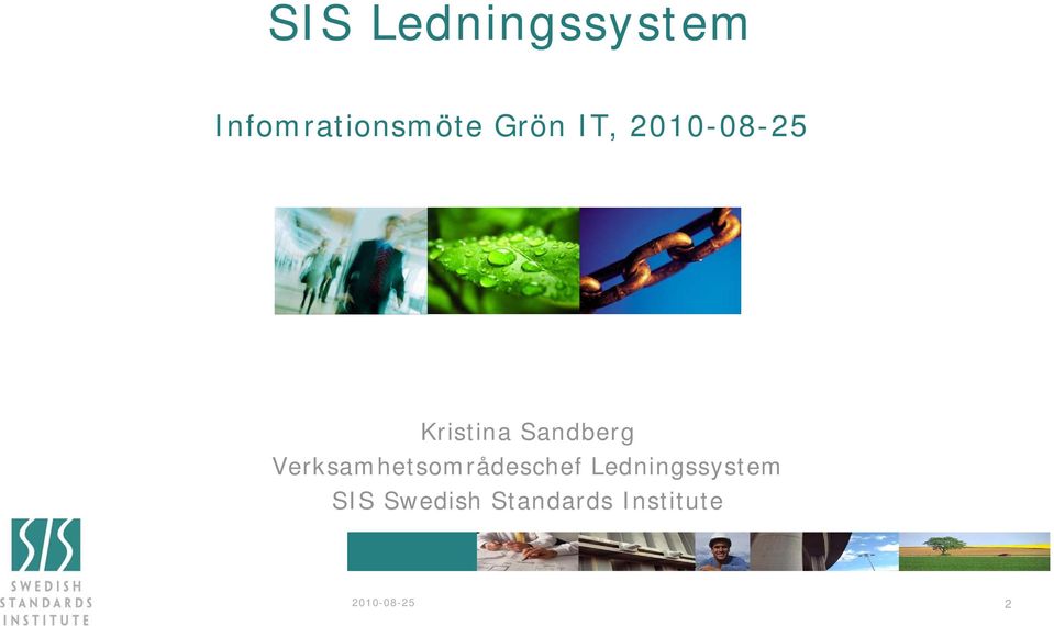 Verksamhetsområdeschef Ledningssystem