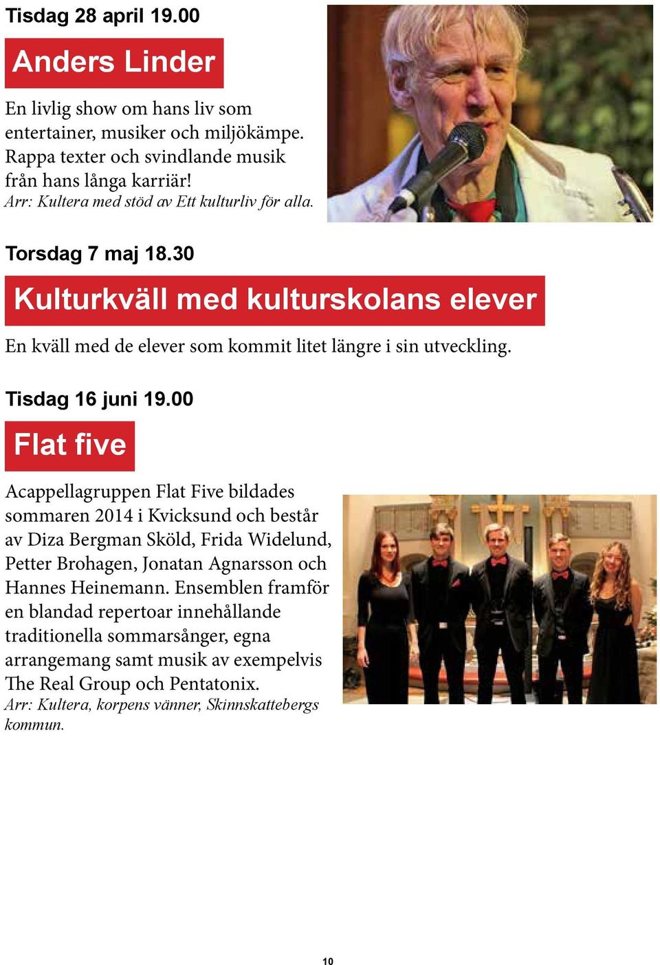 Tisdag 16 juni 19.