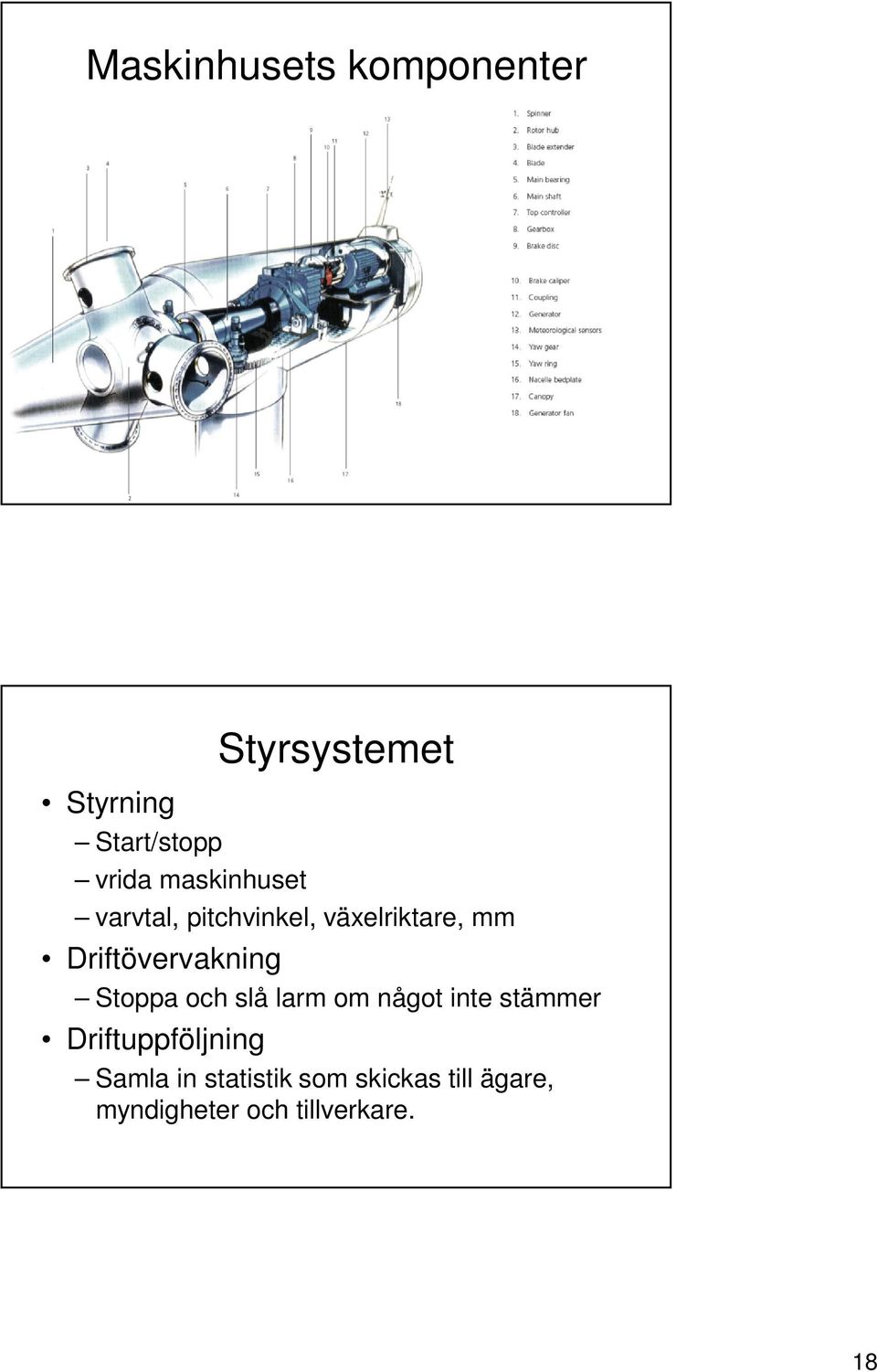 Driftövervakning Stoppa och slå larm om något inte stämmer