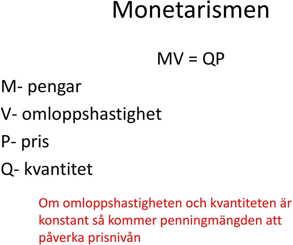 = QP Om omloppshastigheten och