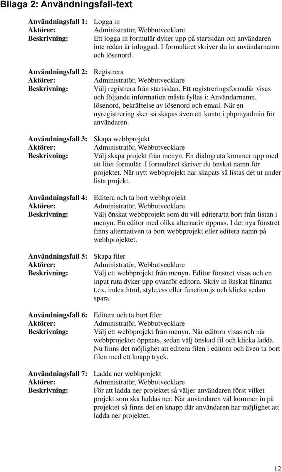 Ett registreringsformulär visas och följande information måste fyllas i: Användarnamn, lösenord, bekräftelse av lösenord och email.