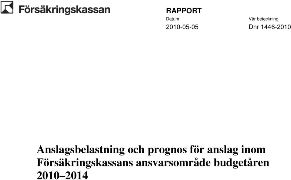 Försäkringskassans