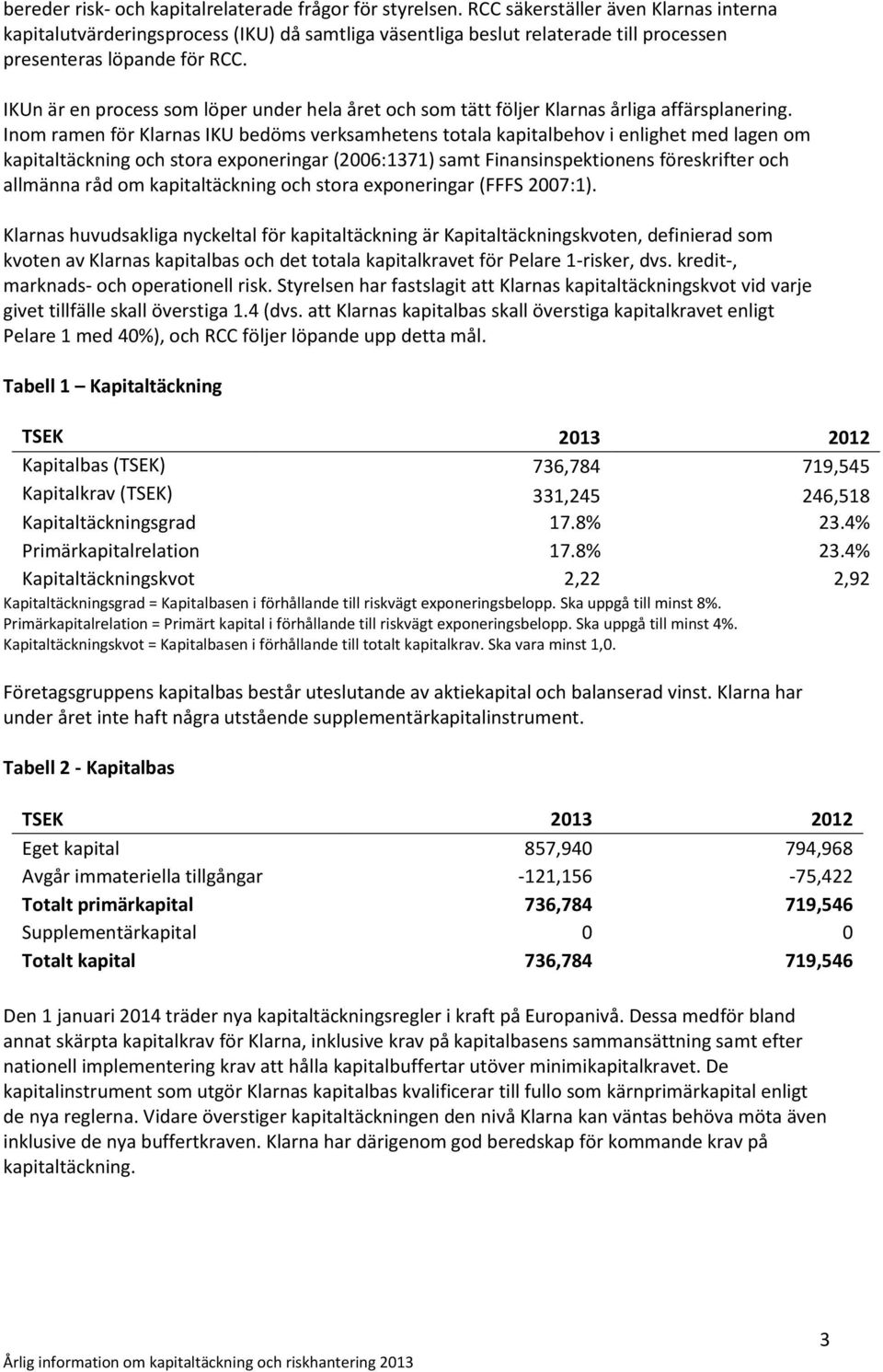 IKUn är en process som löper under hela året och som tätt följer Klarnas årliga affärsplanering.