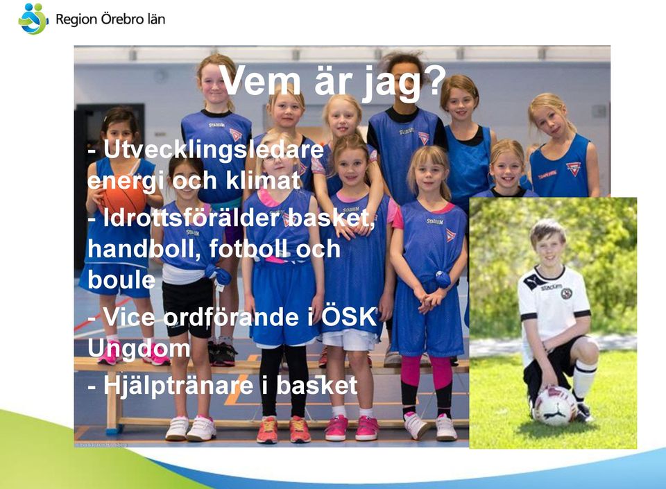 Idrottsförälder basket, handboll,