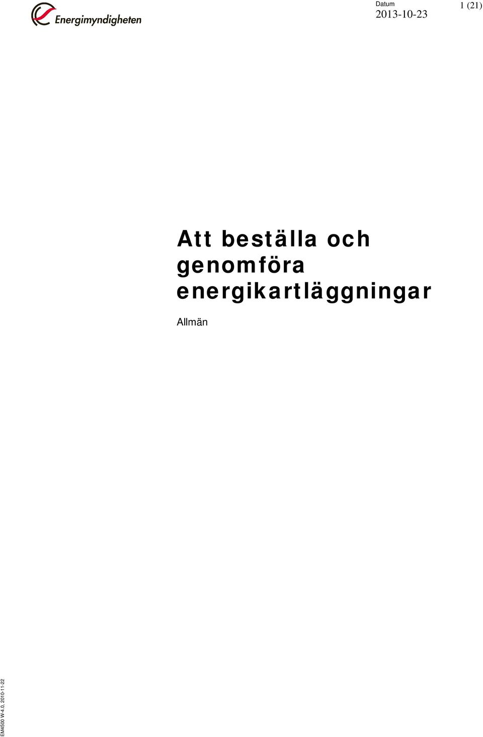 energikartläggningar