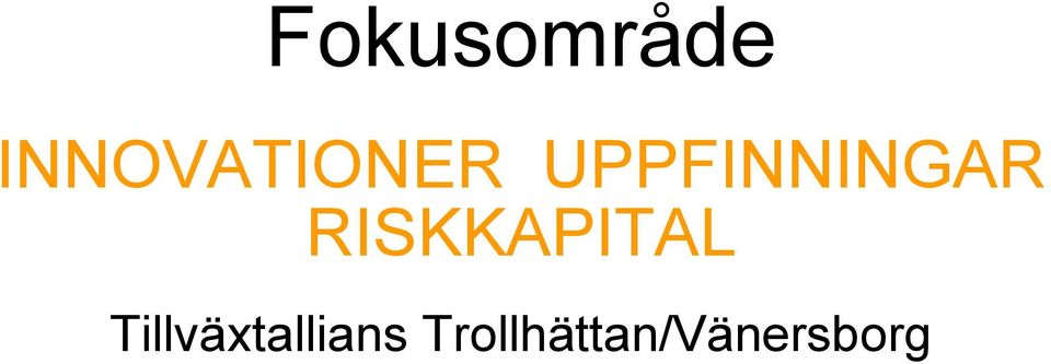 UPPFINNINGAR