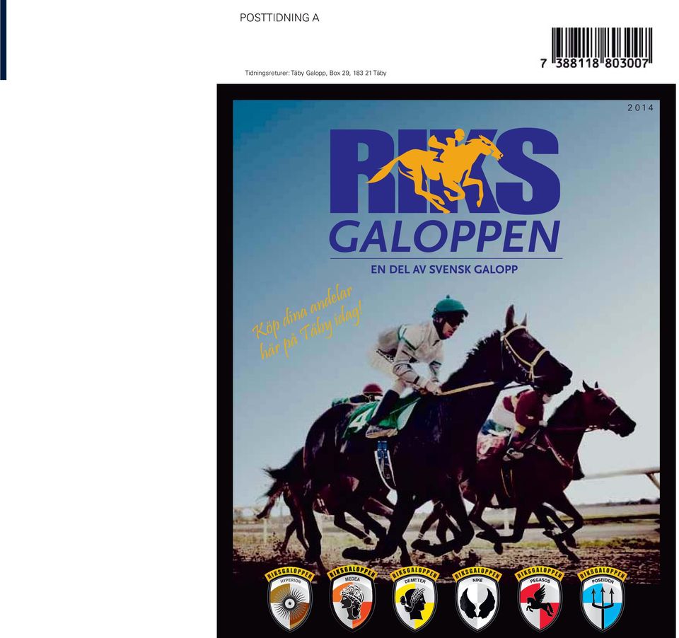 Galopp, Box 29, 183 21 Täby