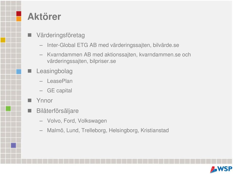 se och värderingssajten, bilpriser.