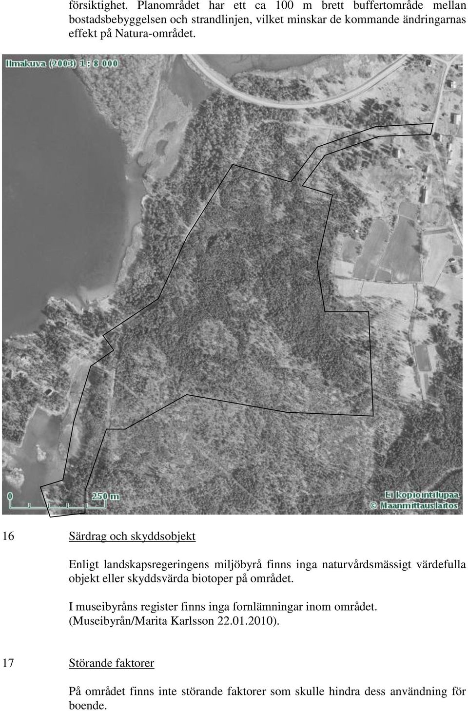 effekt på Natura-området.