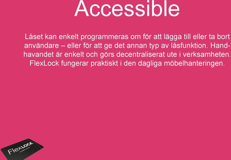 låsfunktion.