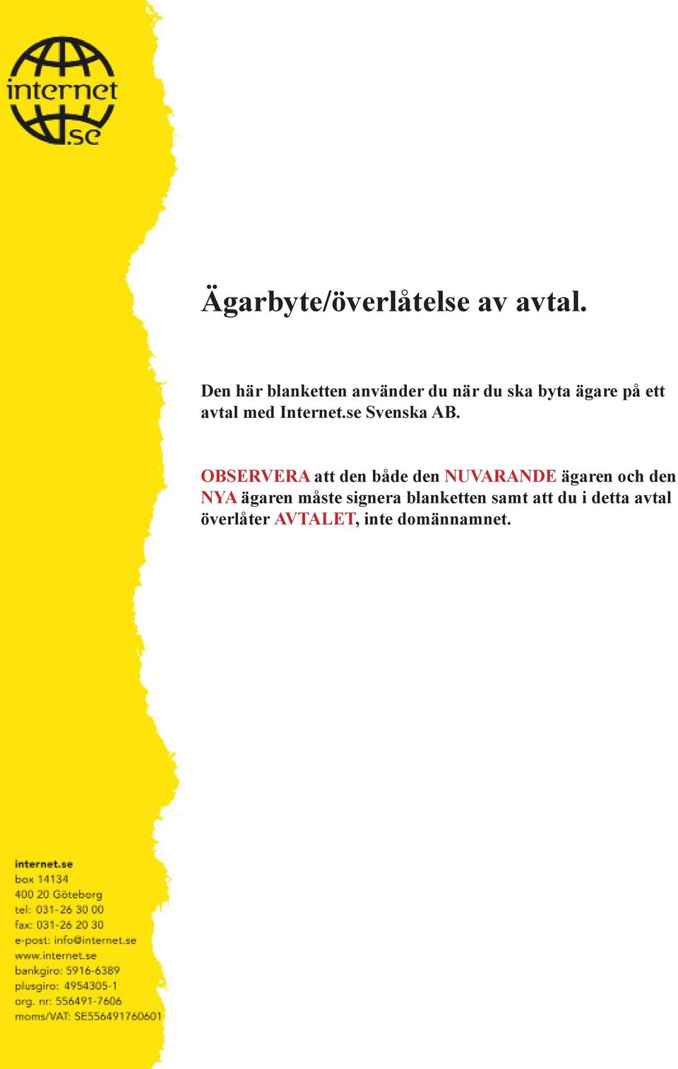 med Internet.se Svenska AB.