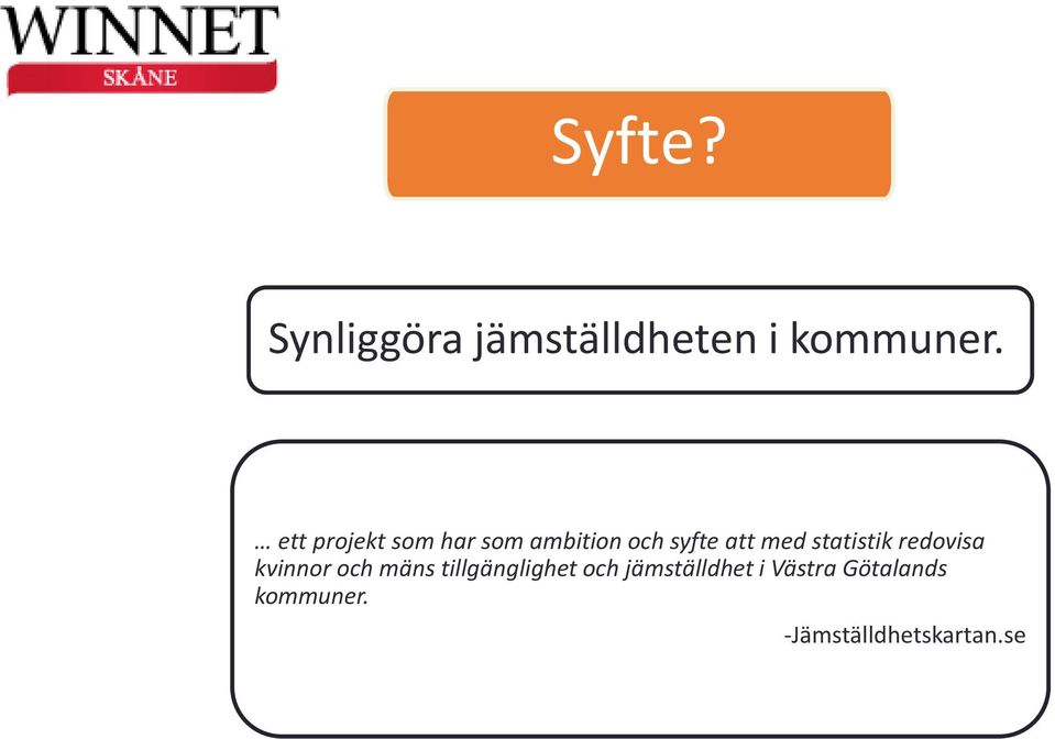 statistik redovisa kvinnor och mäns tillgänglighet