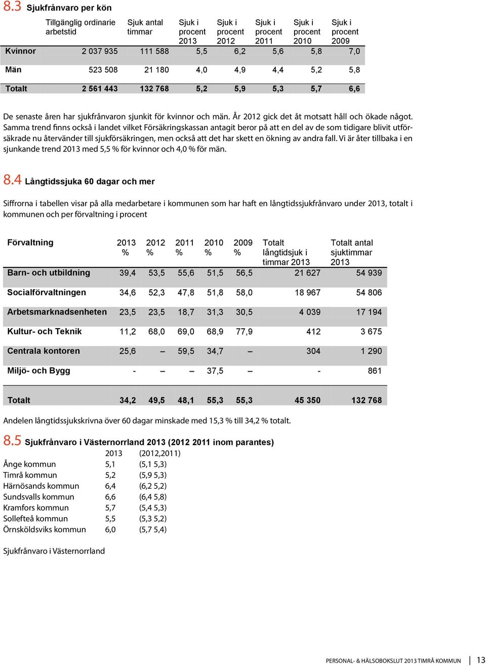 Samma trend finns också i landet vilket Försäkringskassan antagit beror på att en del av de som tidigare blivit utförsäkrade nu återvänder till sjukförsäkringen, men också att det har skett en ökning