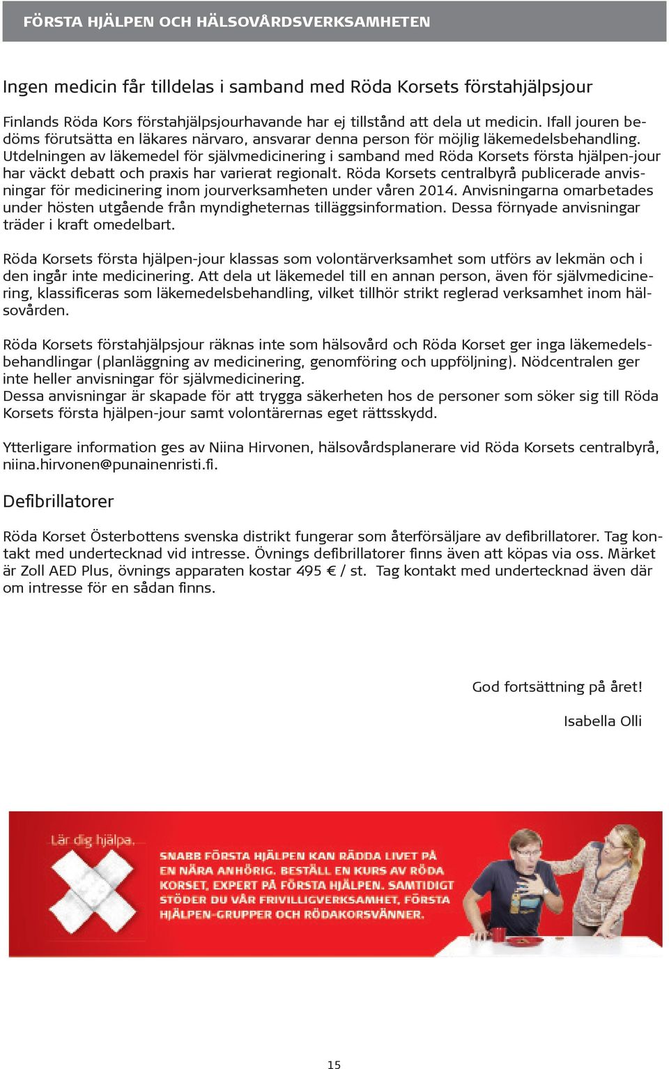 HÄR OCH NU. Österbottens svenska distrikt. Informationsblad 1/ PDF ...