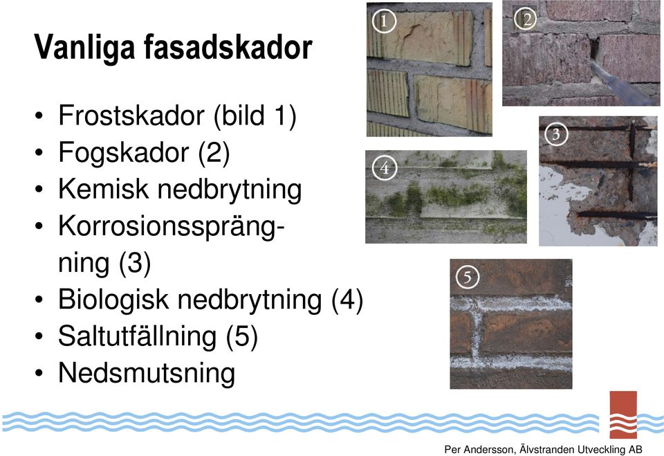 Korrosionssprängning (3) Biologisk