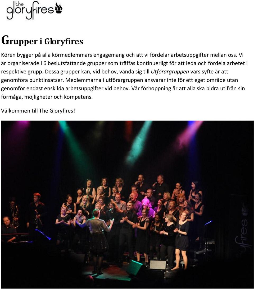 Dessa grupper kan, vid behov, vända sig till Utförargruppen vars syfte är att genomföra punktinsatser.
