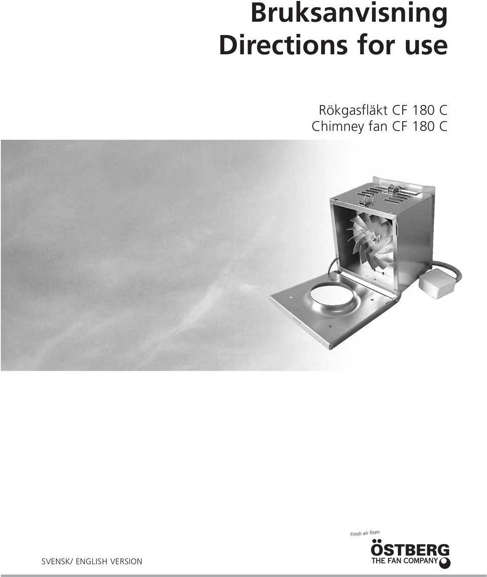Chimney fan CF 180 C Fresh