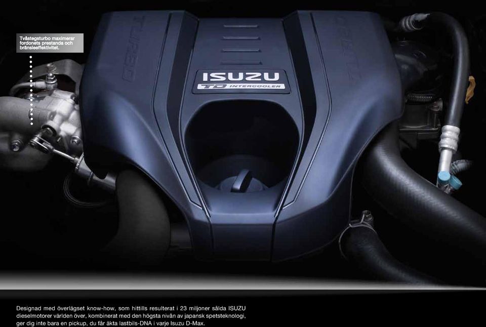 ISUZU dieselmotorer världen över, kombinerat med den högsta nivån av japansk
