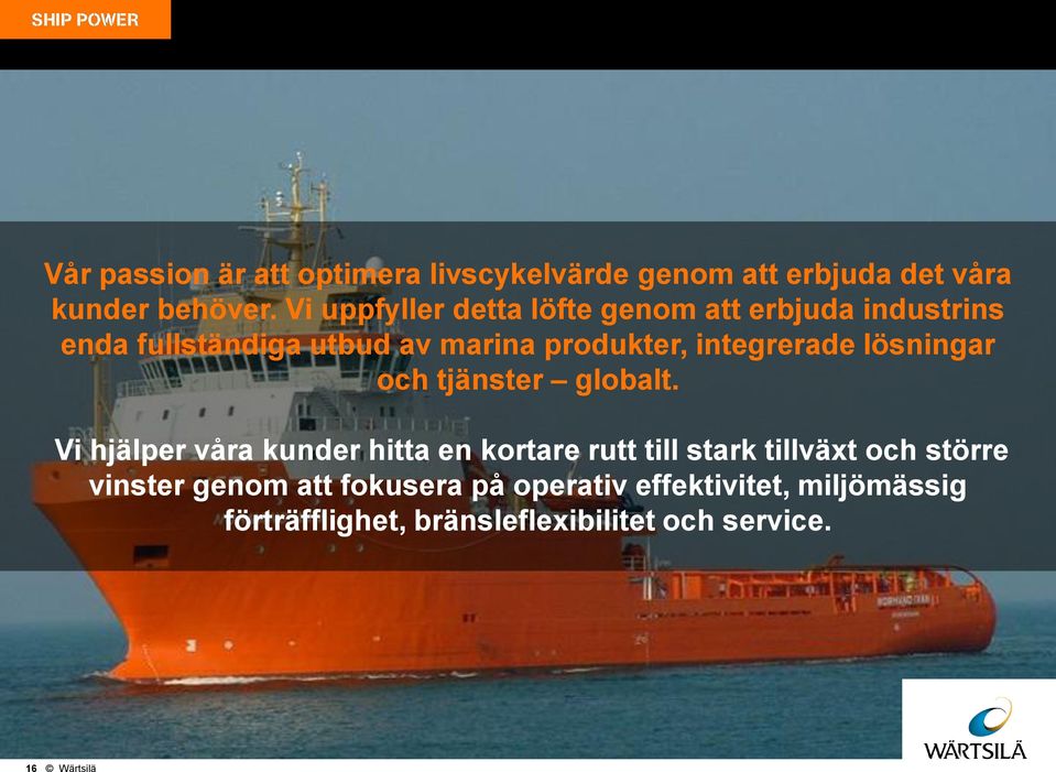 integrerade lösningar och tjänster globalt.