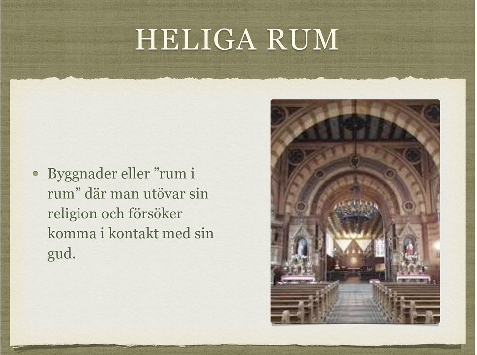 religion och försöker