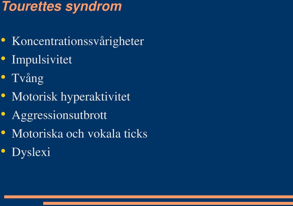 Impulsivitet Tvång Motorisk