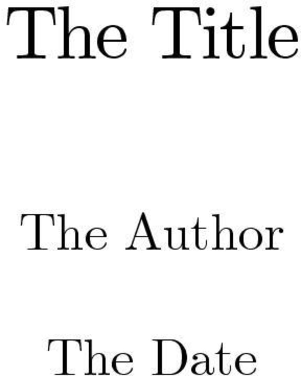 Author 