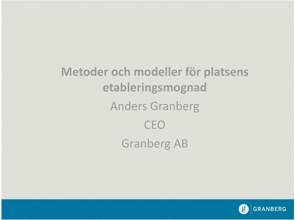 etableringsmognad