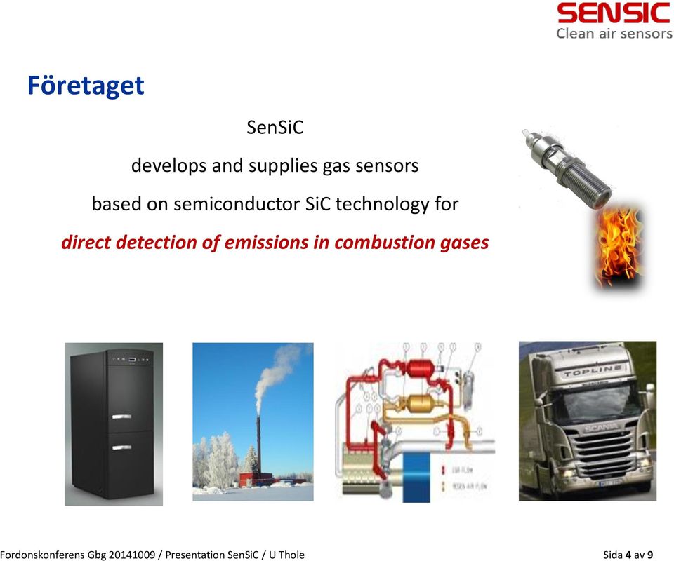 detection of emissions in combustion gases