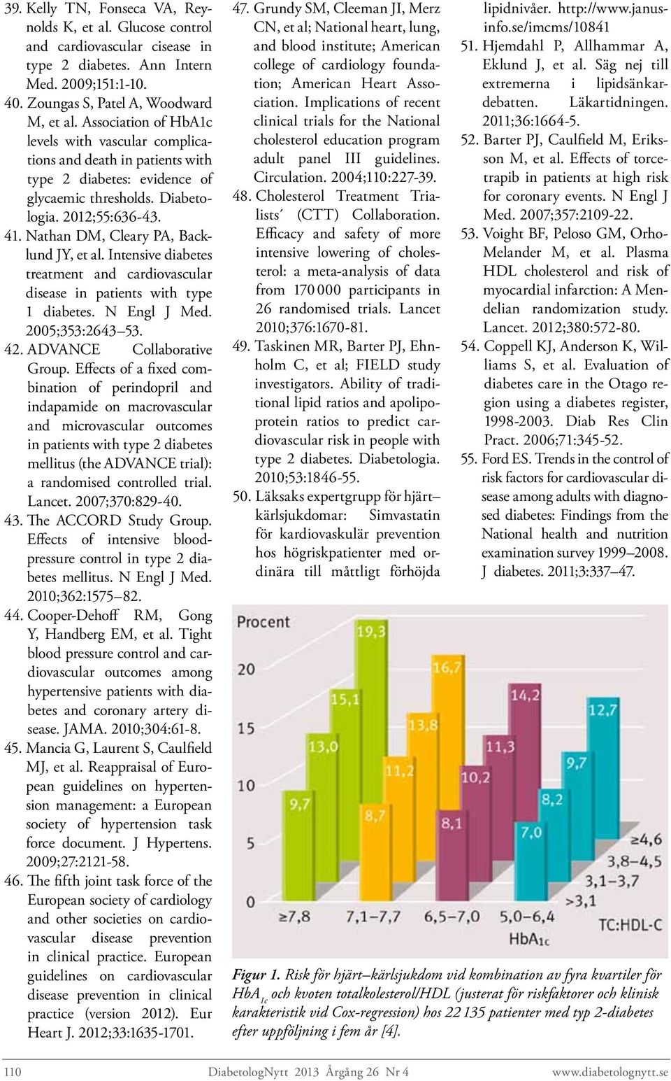 Nathan DM, Cleary PA, Backlund JY, et al. Intensive diabetes treatment and cardiovascular disease in patients with type 1 diabetes. N Engl J Med. 2005;353:2643 53. 42. ADVANCE Collaborative Group.