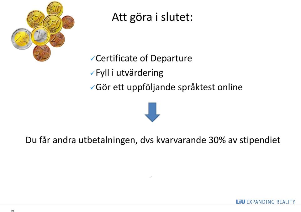 uppföljande språktest online Du får