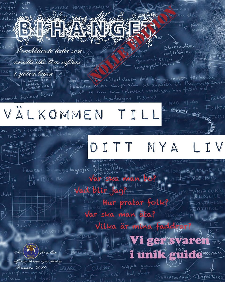 affärsjuristernas egen tidning Sommaren 2010 Var ska man bo?