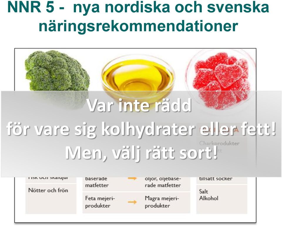 Var inte rädd för vare sig