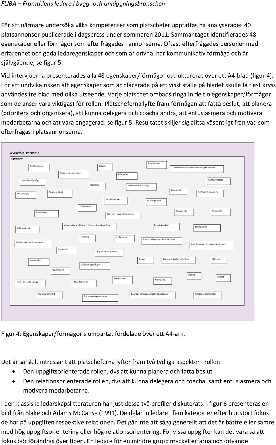 Oftast efterfrågades personer med erfarenhet och goda ledaregenskaper och som är drivna, har kommunikativ förmåga och är självgående, se figur 5.