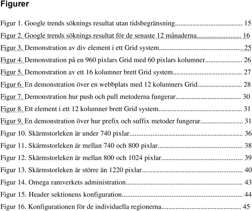 .. 27 Figur 6. En demonstration över en webbplats med 12 kolumners Grid... 28 Figur 7. Demonstration hur push och pull metoderna fungerar... 30 Figur 8.