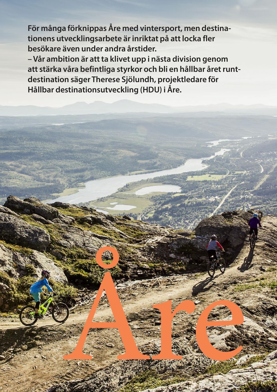 Vår ambition är att ta klivet upp i nästa division genom att stärka våra befintliga styrkor