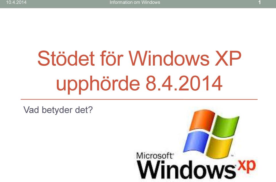 för Windows XP