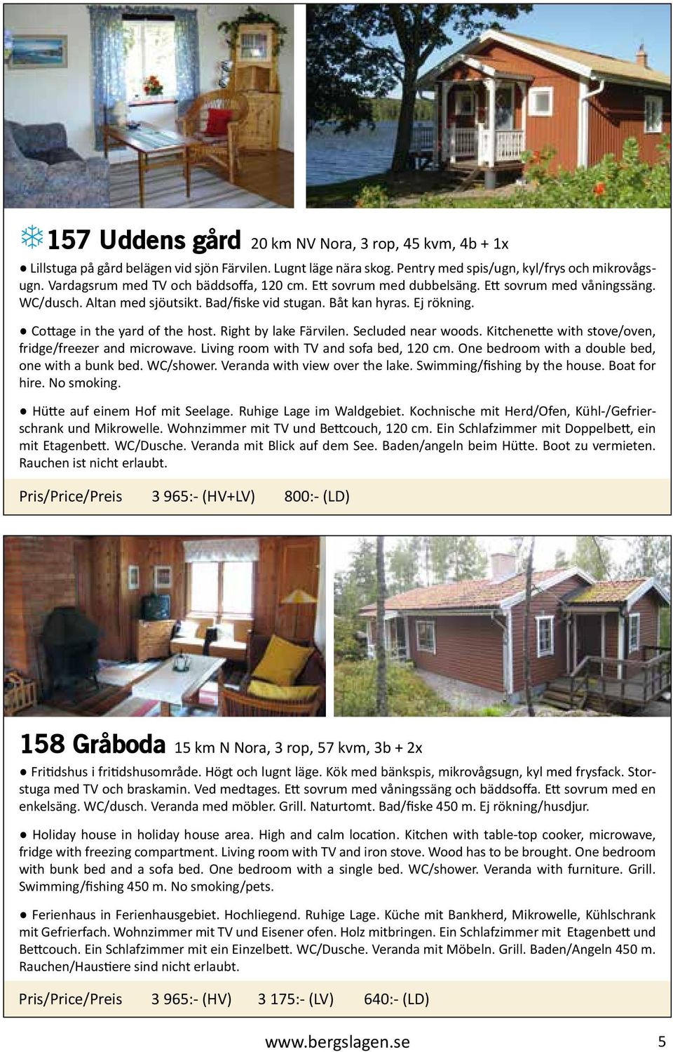 Cottage in the yard of the host. Right by lake Färvilen. Secluded near woods. Kitchenette with stove/oven, fridge/freezer and microwave. Living room with TV and sofa bed, 120 cm.