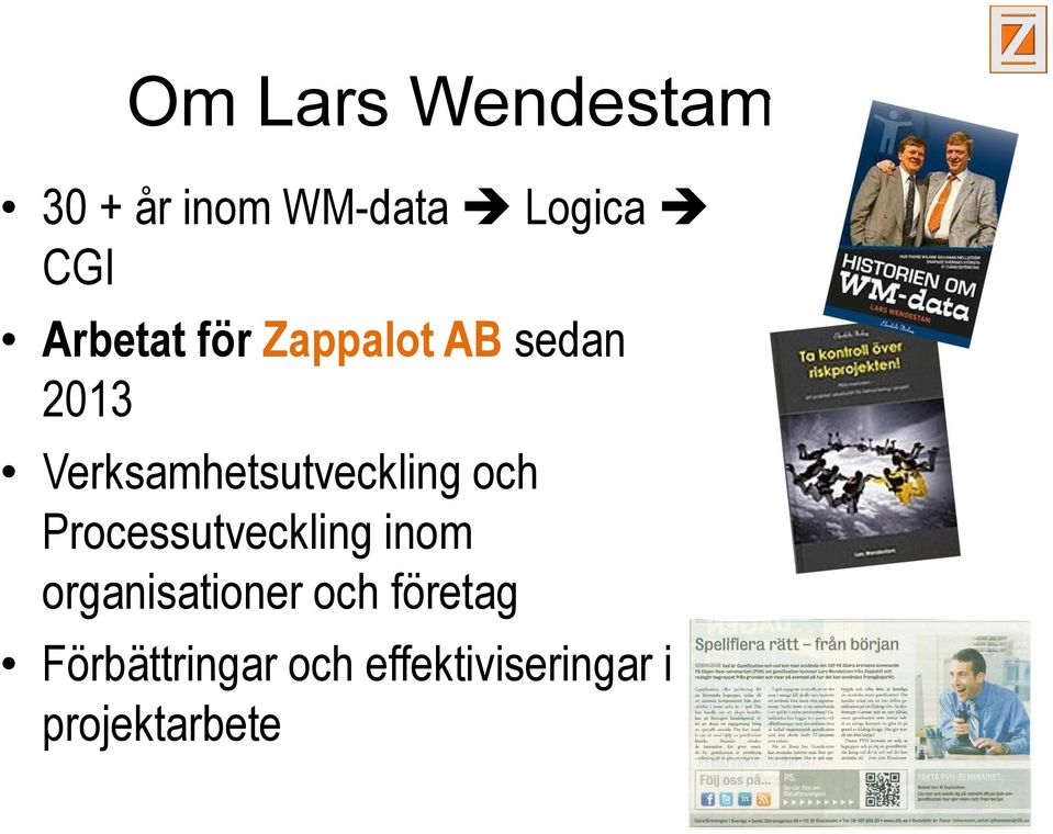 Verksamhetsutveckling och Processutveckling inom