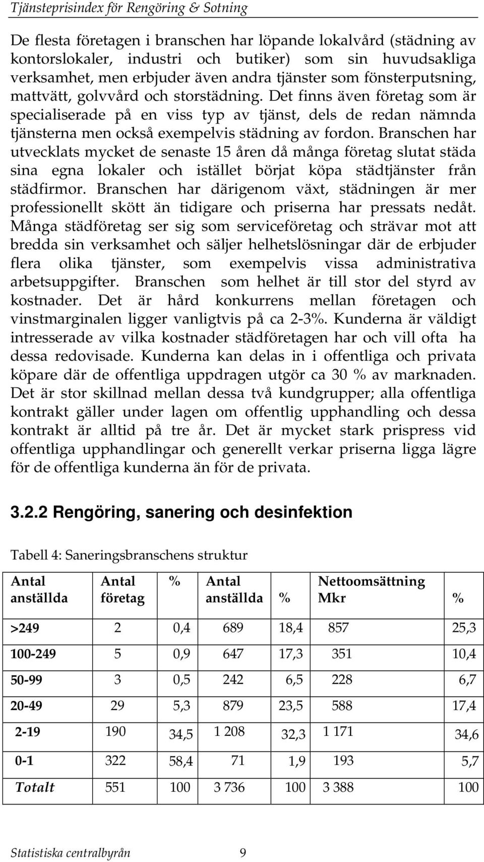 Branschen har uvecklas mycke de senase 15 åren då många föreag slua säda sina egna lokaler och isälle börja köpa sädjänser från sädfirmor.