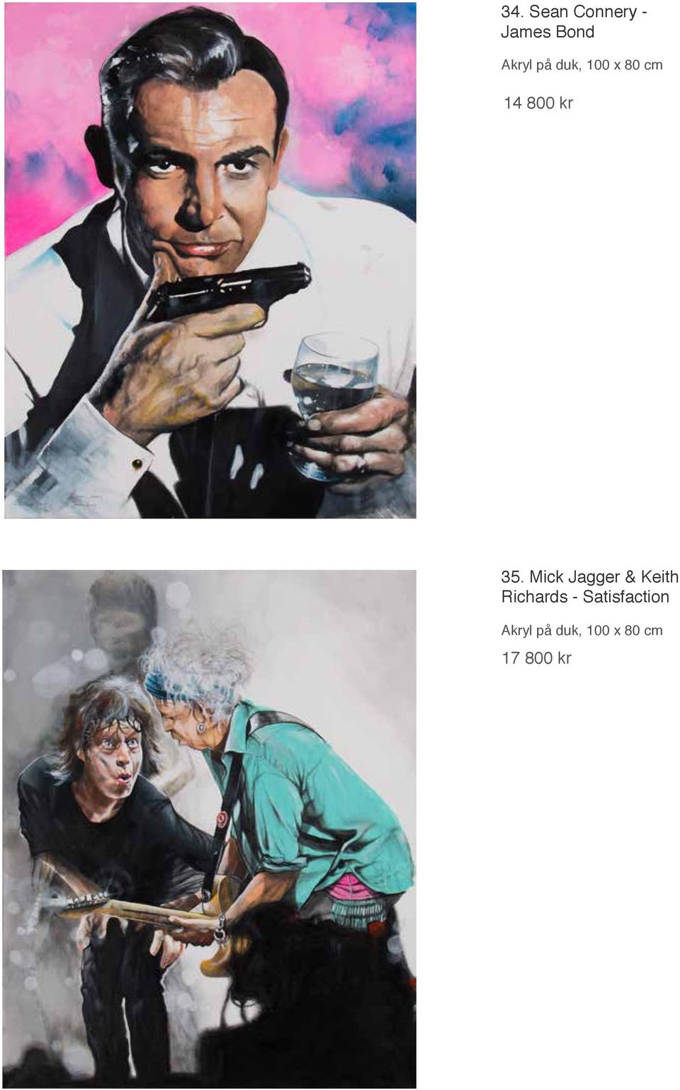 Mick Jagger & Keith Richards -