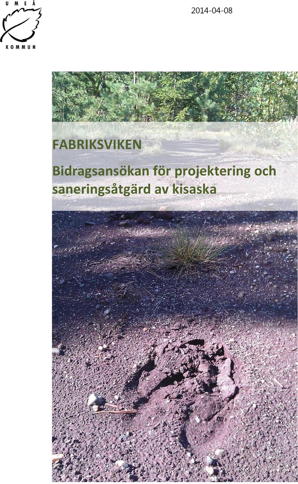 Bidragsansökan för