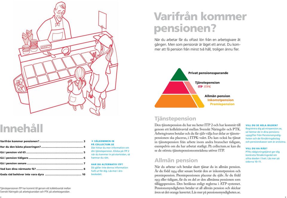 .. 6 Gå i pension senare... 7 Vad kan dina närmaste få?... 8 Goda råd behöver inte vara dyra.