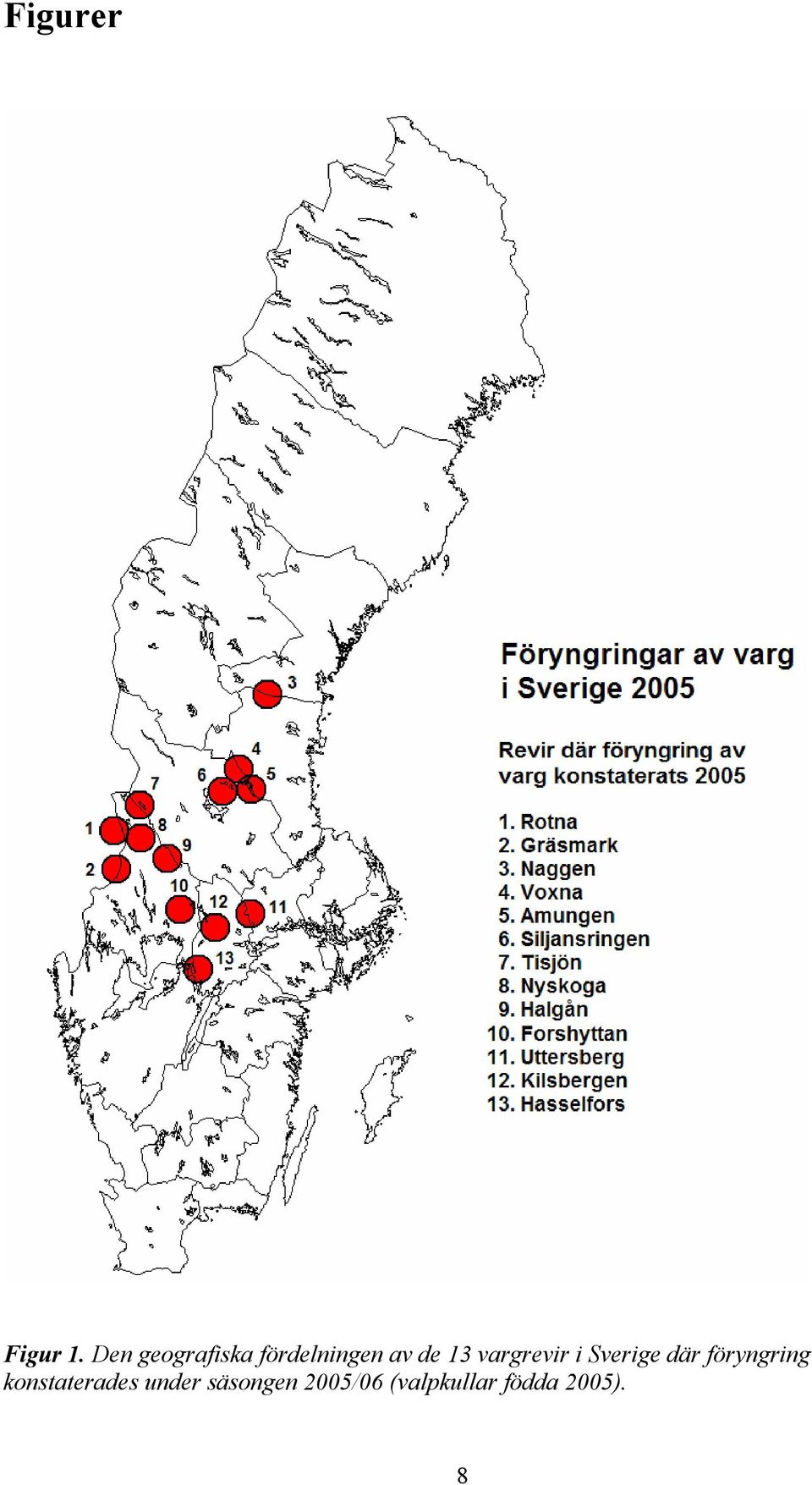 vargrevir i Sverige där föryngring