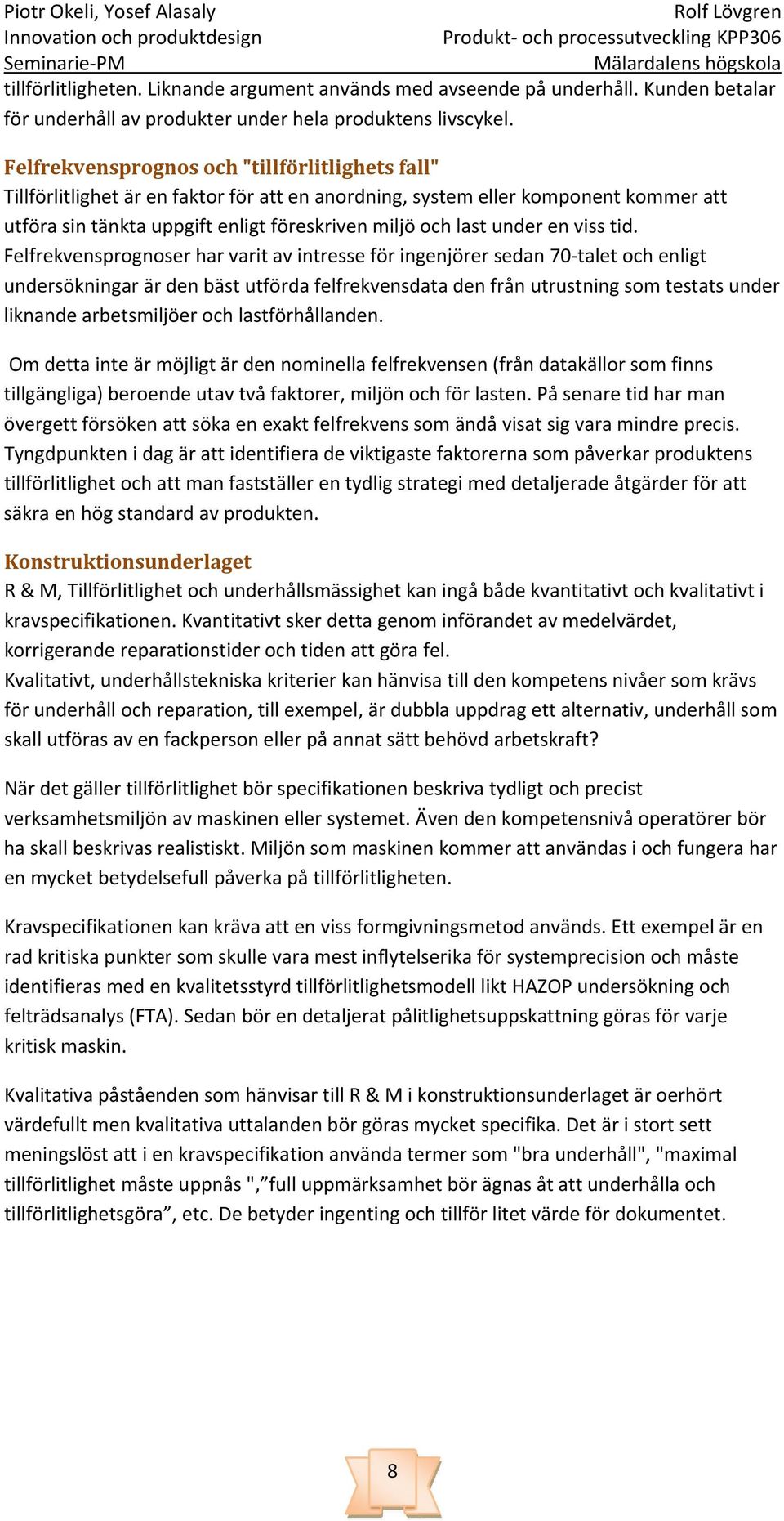 en viss tid.